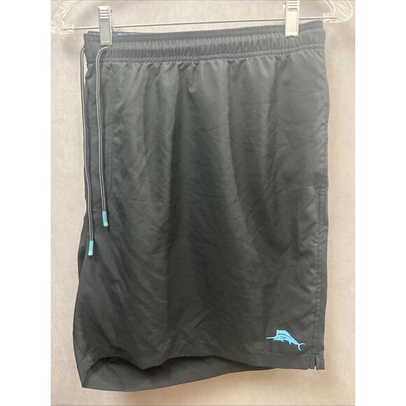 Tommy Bahama *Naples Bay* Mens Swim Trunks Size 4XLB Black NEW $90 - Picture 2 of 12